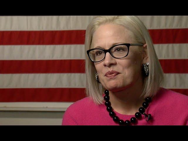 Senator Kyrsten Sinema delivers farewell speech on U.S. Senate floor