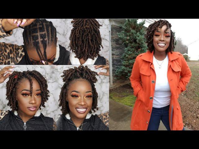 NEW! PRE-TWISTED 6" SHORT BOB SPRING TWISTS! | 37 MINUTE INSTALL | CROCHET BRAIDS | MARY K BELLA