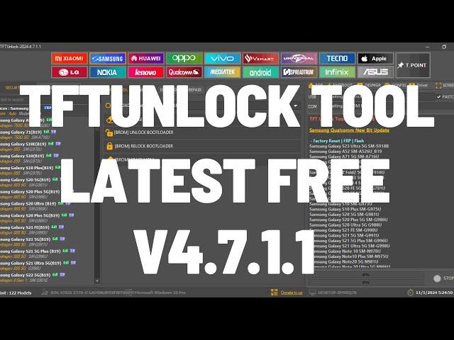 TFT UNLOCKER DIGITAL V4.7.1.1 TFTUnlock Tool 2024 #1 FREE UnlockTool