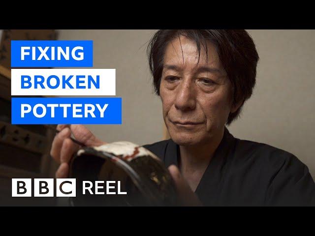 The Japanese art of fixing broken pottery - BBC REEL