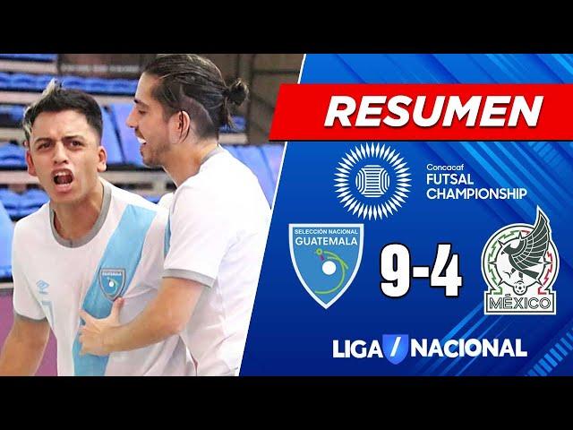  GUATEMALA ES MUNDIALISTA FUTSAL!! | Resumen Guatemala vs México | Premundial Futsal Concacaf 2024