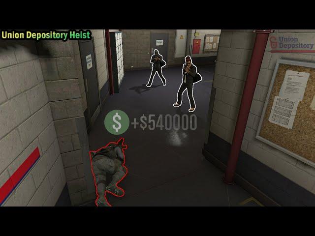 GTA Online The Union Depository Heist, Double Money! (Still Worse Than Cayo Btw...)