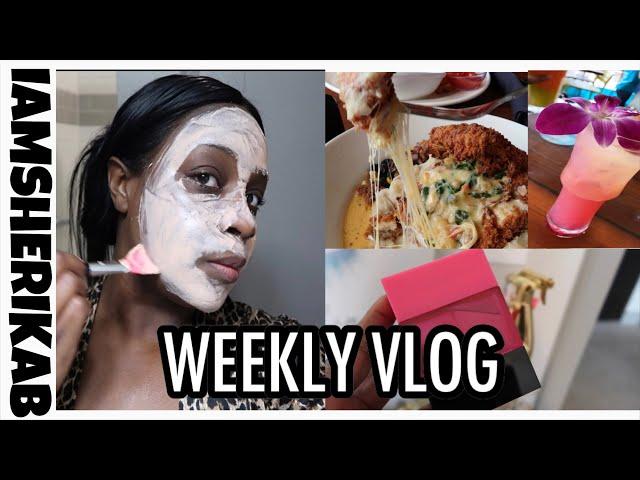 VLOG: A WEEK IN MY LIFE |SELF CARE + LUNCH + ONLINE SHOPPING | IAMSHERIKAB