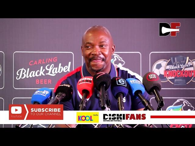 Interview with Lehlohonolo Seema | Carling Knockout | Richards Bay FC vs Sekhukhune United