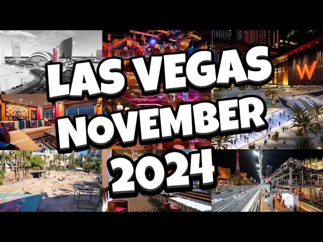 What's NEW in Las Vegas for NOVEMBER 2024!