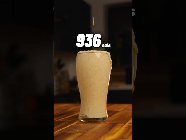 The BEST Bulking Shake OVER 900 calories with 56g Protein!  #bulkingdiet #bulkingshake