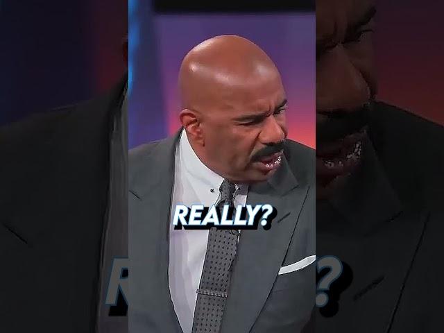 Steve Harvey Meets Walter The Puppet! | Celebrity Family Feud #shorts