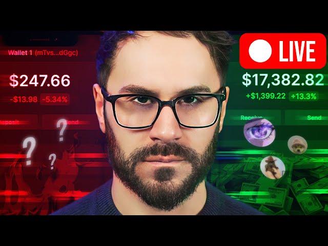 LIVE Trading Memecoins & Crypto Market Updates with the Chat