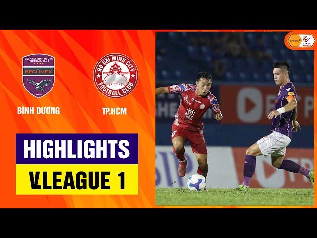 Highlights: Bình Dương - TPHCM | Tiến Linh lại nổ súng, siêu phẩm đá phạt miễn chê, vùi dập 3 bàn