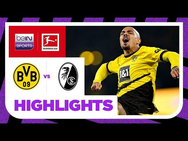 Borussia Dortmund v SC Freiburg | Bundesliga 23/24 Match Highlights