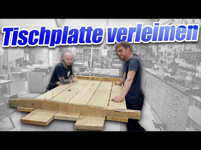 Tisch bauen mit Jonas Winkler  (Super lustig) | Esstisch selber bauen #1