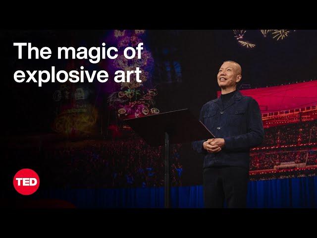 A Firework Ladder to the Sky — and the Magic of Explosive Art | Cai Guo-Qiang | TED