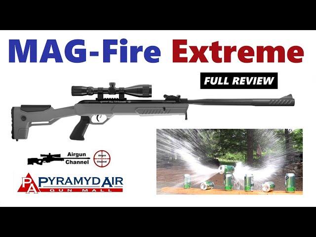 Crosman Magfire Extreme 22 w/ CenterPoint 3-9X Scope (Full Review) Multi Shot Break Barrel Air Rifle