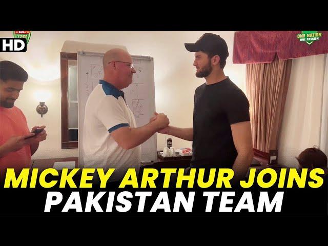 Mickey Arthur Joins Pakistan Team in Islamabad| PCB | M2B2A