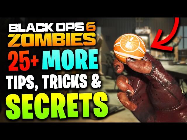 Secrets You MISSED in Black Ops 6 Zombies (Gobble Tricks, PERMA x2 Points, Easter Eggs)