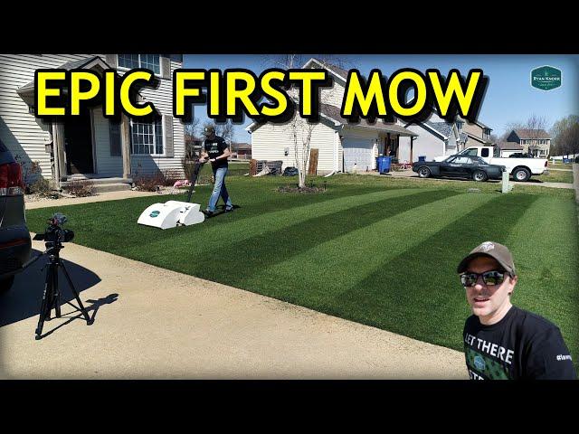 First Mow of the 2020 Lawn Care Season!!