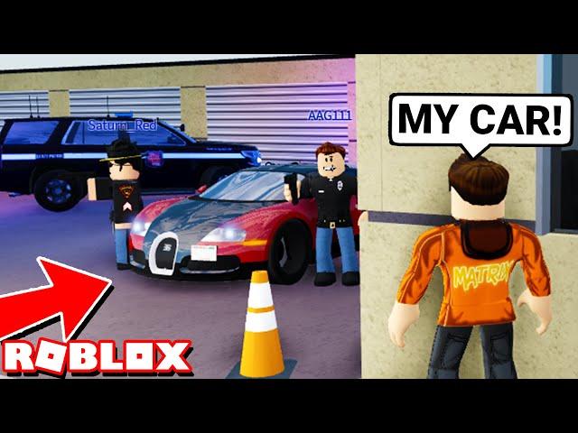 Greenville Police Took MY $1M BUGATTI So I Had To Steal it Back! (Roblox Greenville Roleplay)