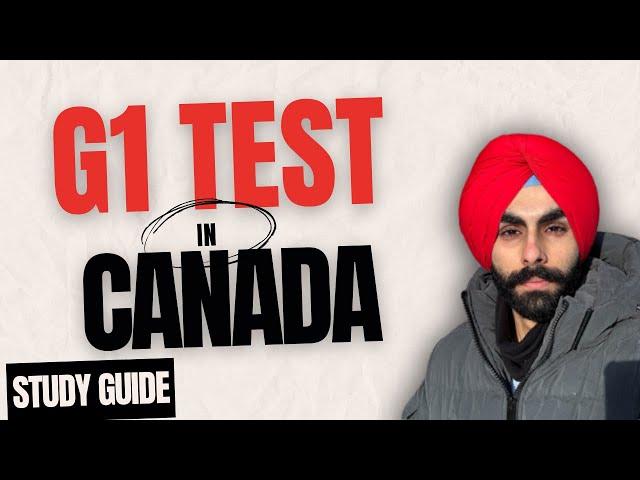 G1 DRIVING TEST: How to PASS your G1 TEST ONTARIO (2024)