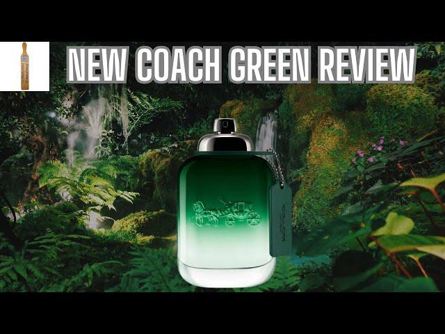 New Coach Green For Men Fragrance Initial Impressions and Review