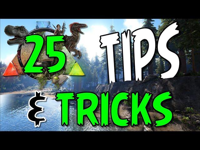 25 Tips & Tricks in ARK: Survival Evolved | PC | PS | Xbox #ark #arksurvivalevolved