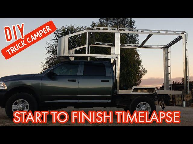 TIMELAPSE- Couple Builds DIY RV (Start To Finish)