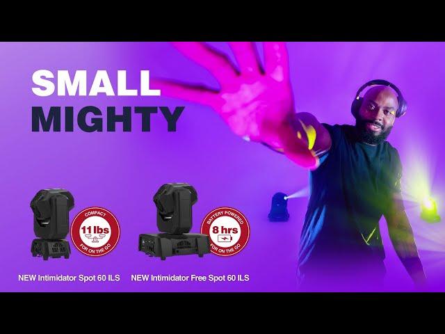 Small Mighty Movers Intimidator Spot 60 ILS + Intimidator Free Spot 60 ILS | CHAUVET DJ