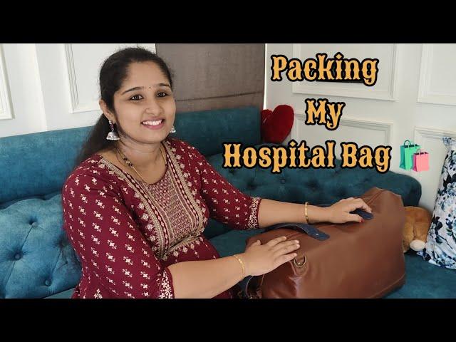 What's in my Hospital Bag || Packing Hospital Bag for My Delivery || Kannada vlogs