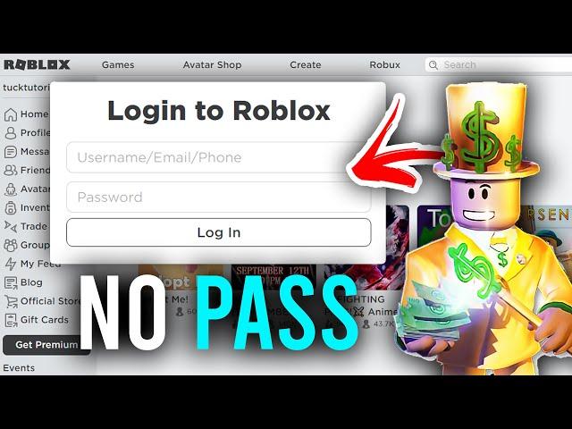 How To Login To Your Roblox Account Without Password - Full Guide