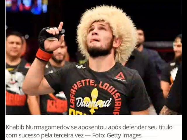 Porque Khabib Nurmagomedov se aposentou e nunca mais irá lutar? Entenda o motivo.