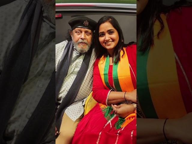 Kajal raghwani new Bhojpuri movie film with Mithun Chakraborty Bollywood actor
