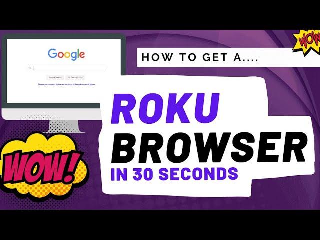 How to get a Roku Web Browser (Step by Step) - MediaPeanut Guide