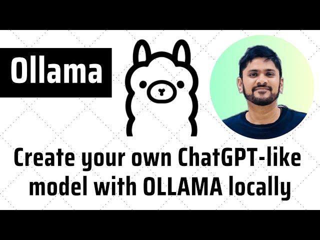 How to create a custom ChatGPT-like model with Ollama locally | Create a model | Amit Thinks