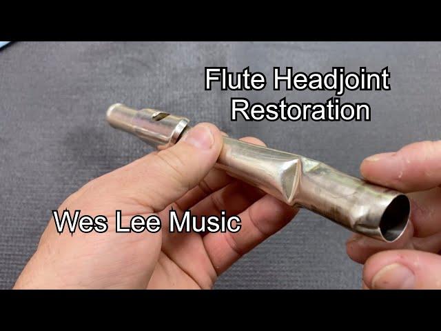 Flute Headjoint Restoration- Band Instrument Repair- Wes Lee Music