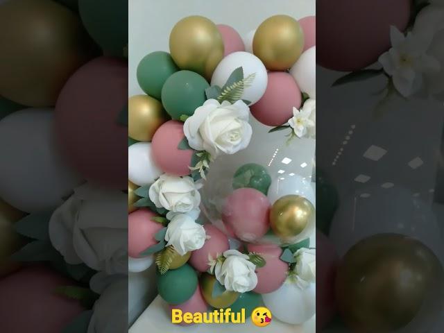 Beautiful Decoration|| Balloons|| Flowers