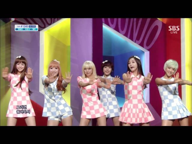 Hello Venus [Tea drink] @SBS Inkigayo Popular song 20130505