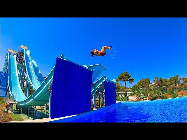 Slip & Fly Water Slide at Dolusu Park