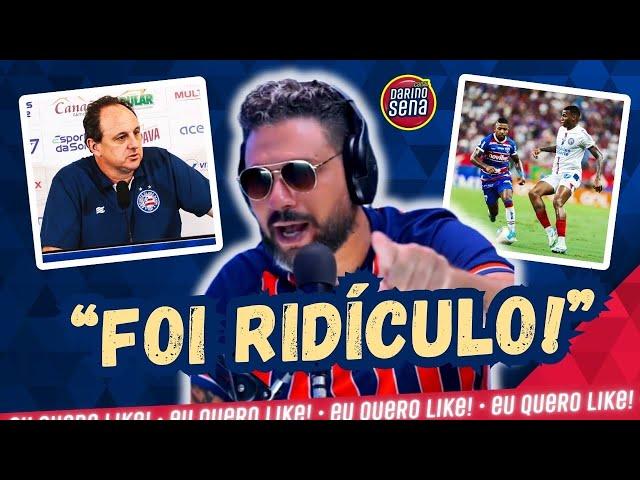  “INDOLÊNCIA INCOMPATÍVEL PRA QUEM…” DARINO DETONA GERAL APÓS BAHIA SER GOLEADO PELO FORTALEZA