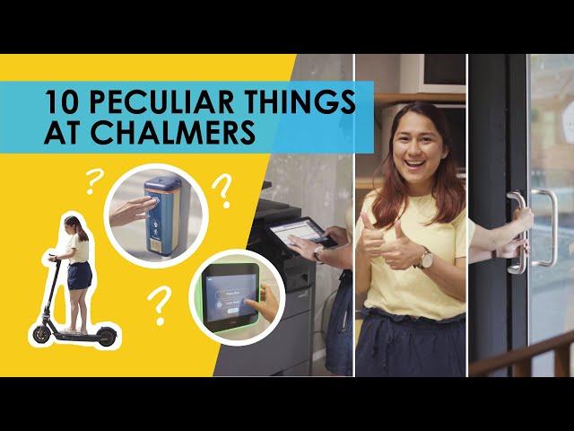 10 STRANGE things at #Chalmers