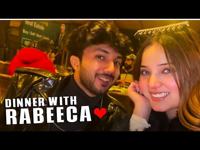 Dinner With Rabeeca️ | Quality Time With Squad | Hussain Tareen Vlogs