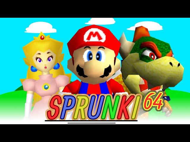 Sprunki but its in the Super Mario 64 Soundfont