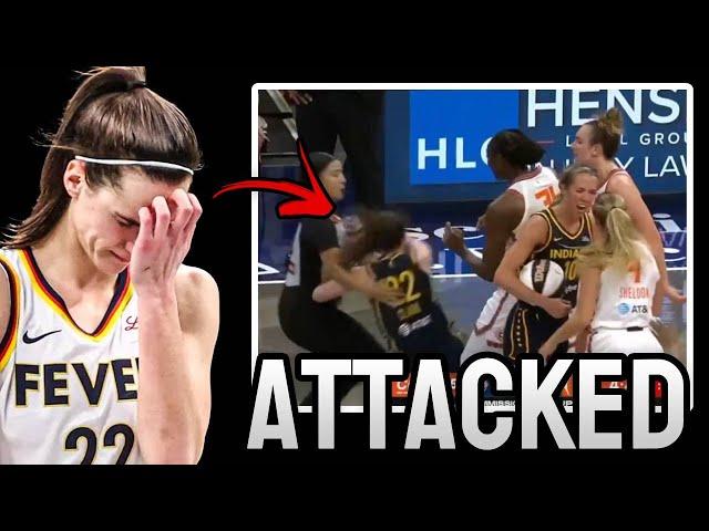 Caitlin Clark ATTACKED By Marina Mabrey & Jacy Sheldon & The Refs IGNORE It....