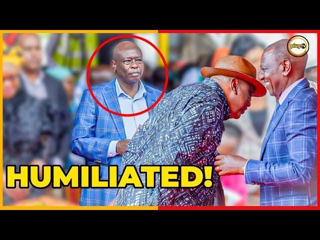 CHAOS ERUPT: President Ruto's Protocol Team Shuts Gachagua Out in Embu | Plug TV Kenya