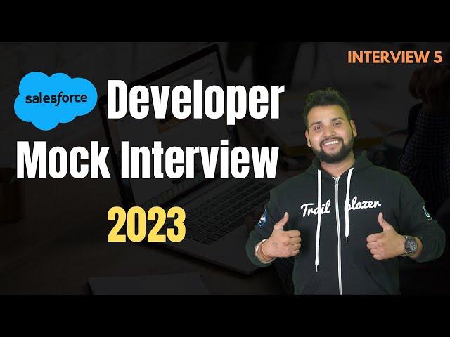 SALESFORCE MOCK INTERVIEW for Experienced | Scenario Based