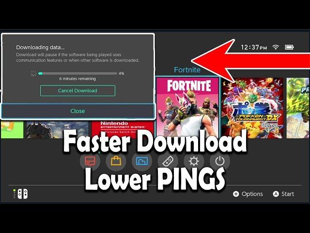 How to get Faster Internet on Nintendo Switch - Actual working method! (Also fixing NAT)