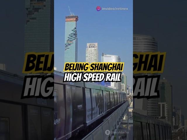 Beijing to Shanghai High Speed Train  | China’s Bullet Train Explained!