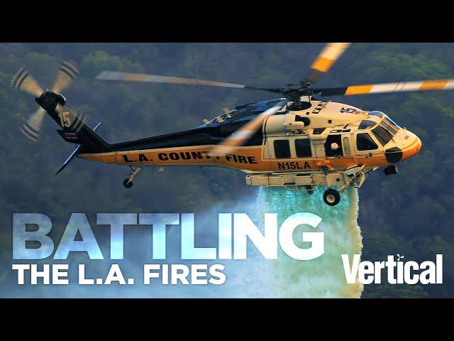 Battling the L.A. Fires by Helicopter