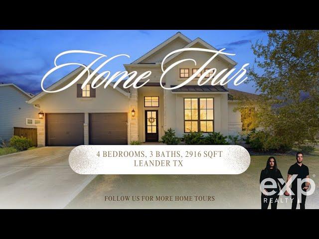 Stunning One-Story home in the Bryson Community in Leander, Texas!