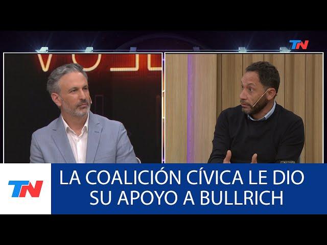 LA COALICIÓN CÍVICA LE DIO SU APOYO A BULLRICH