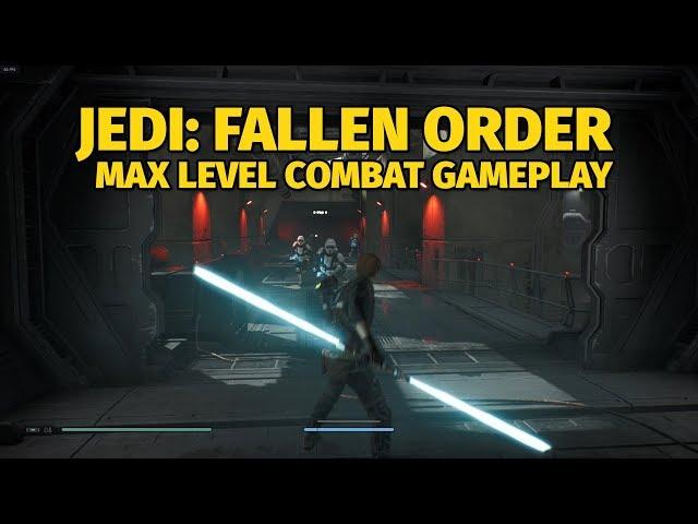 Jedi: Fallen Order - Max Level Combat Gameplay