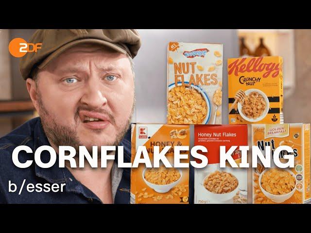 Honig Humbug: Sebastian seziert Cornflakes von Kellogg's, K-Classic & Knusperone | Lege packt aus